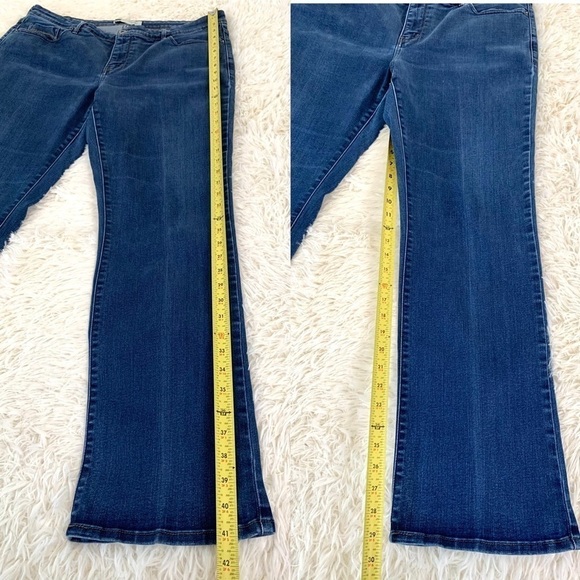 LEVI'S 512 Denim Perfectly Shaping Bootcut Jeans Plus size 20W - Picture 5 of 16